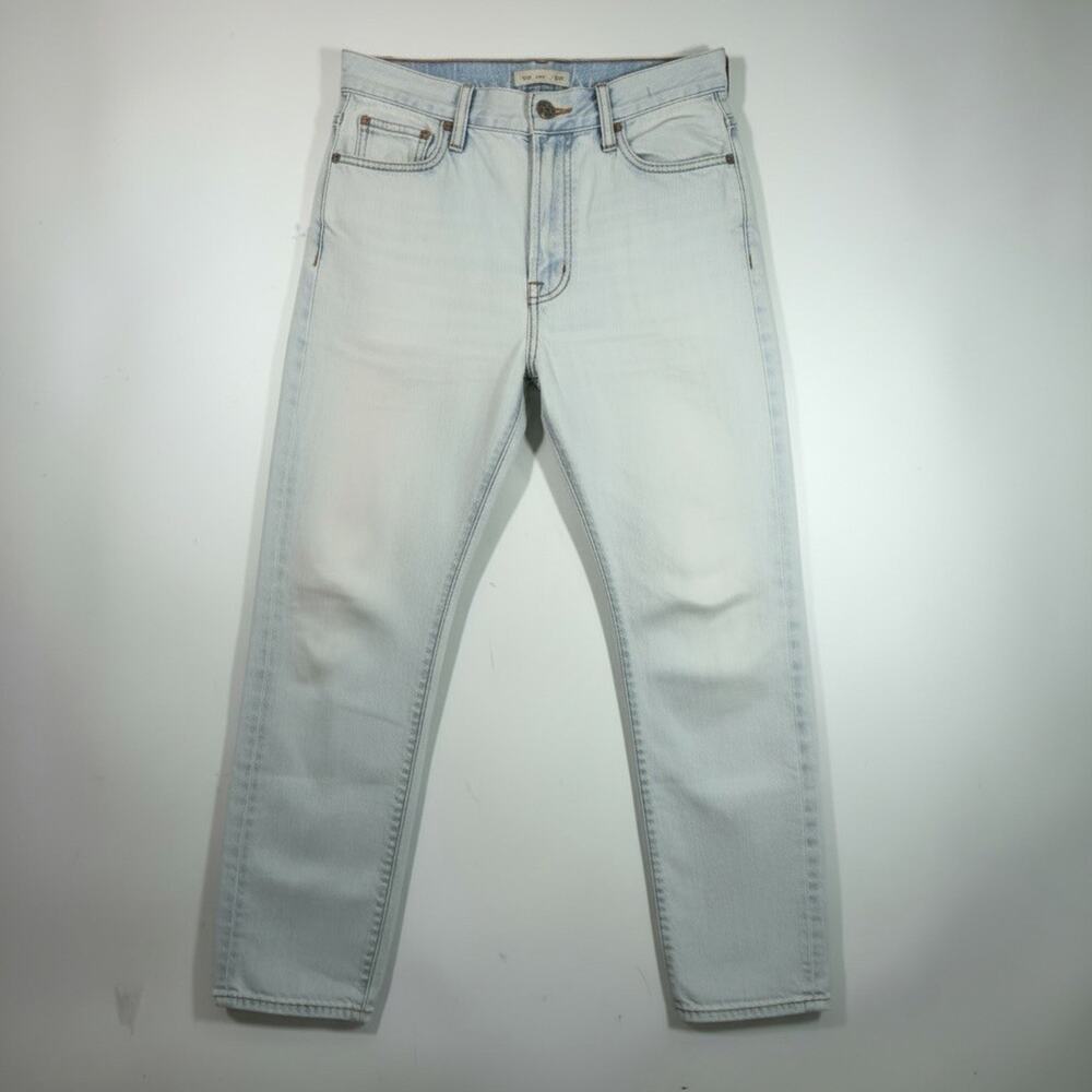 Madewell Perfect Vintage High Rise Straight Leg Light Wash Jean Size 27